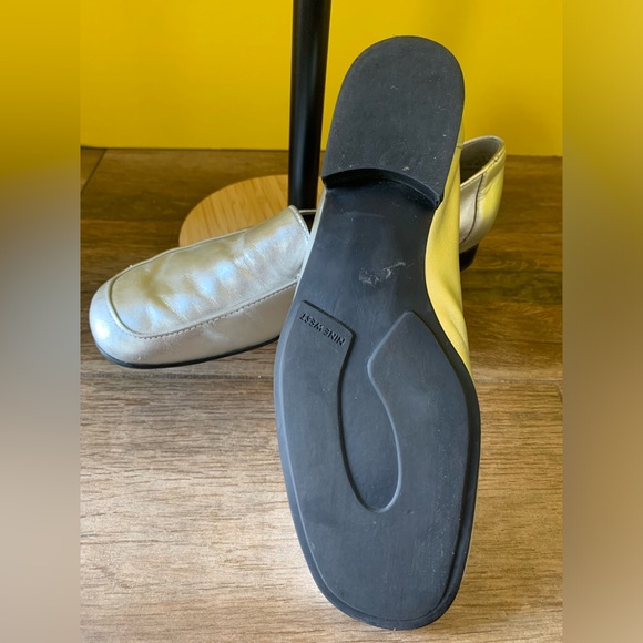 Nine West Silver Loafers - Picture 4 of 4